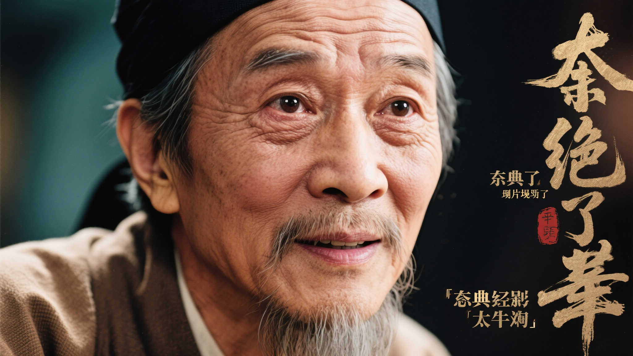 游本昌眼神绝妙,令人叹服! 游本昌眼神绝妙,令人叹服!