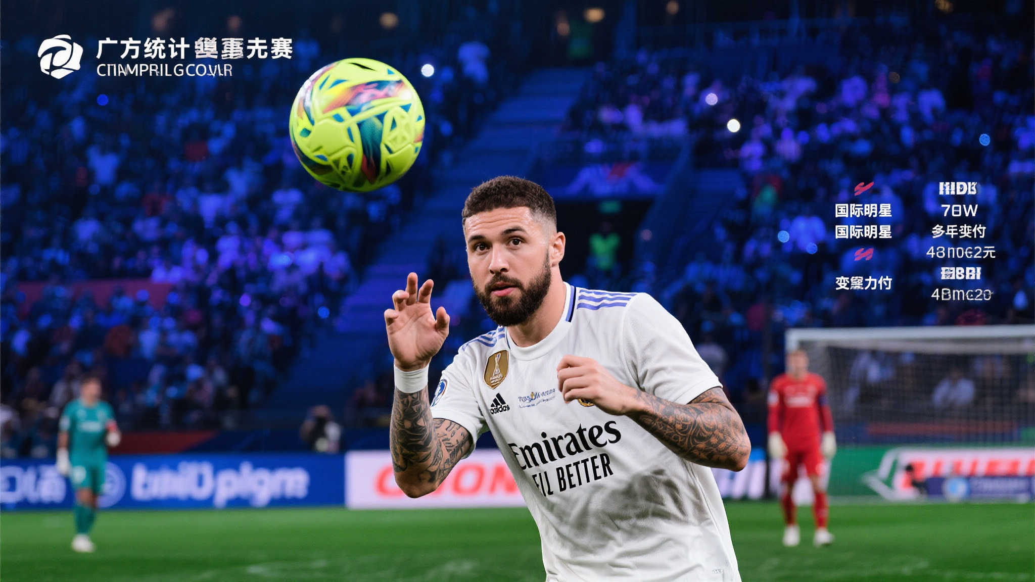 根据官方统计数据显示，在这一重要赛事当晚，全程控球