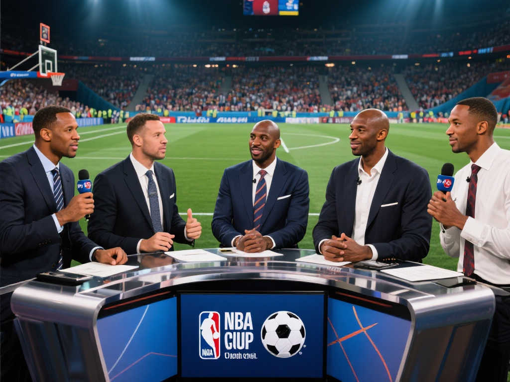 NBA退役球星受邀解说世界杯，带来不同视角